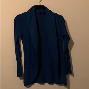 Teal express sweater